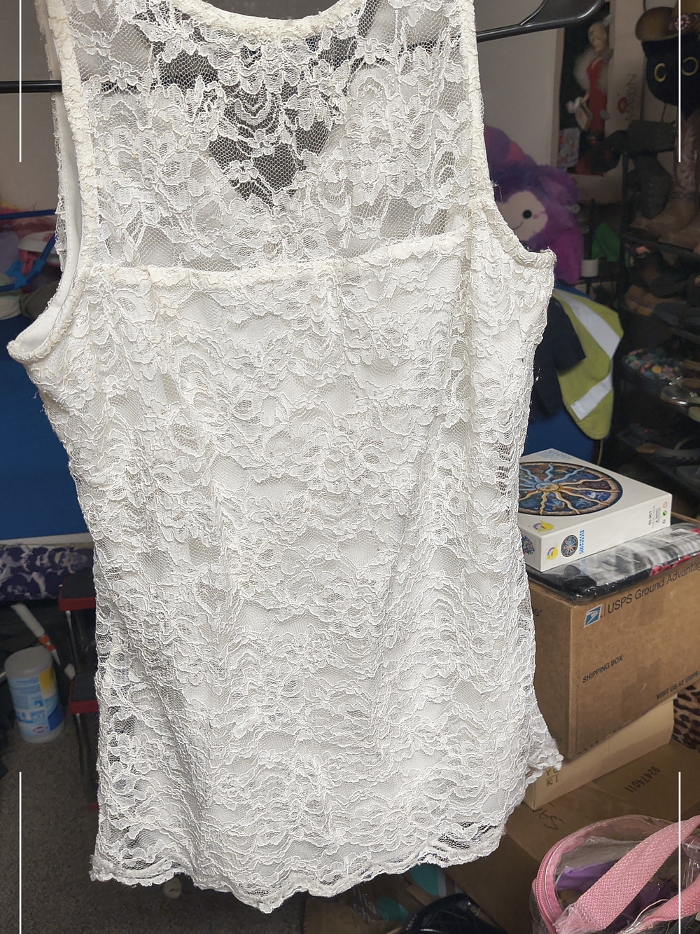 Ford White Lace Top by Shannon Ford